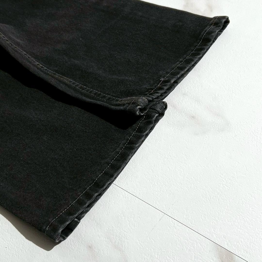 90s 00s　USA製　リーバイス505　後染めブラック　ブラックデニム　黒