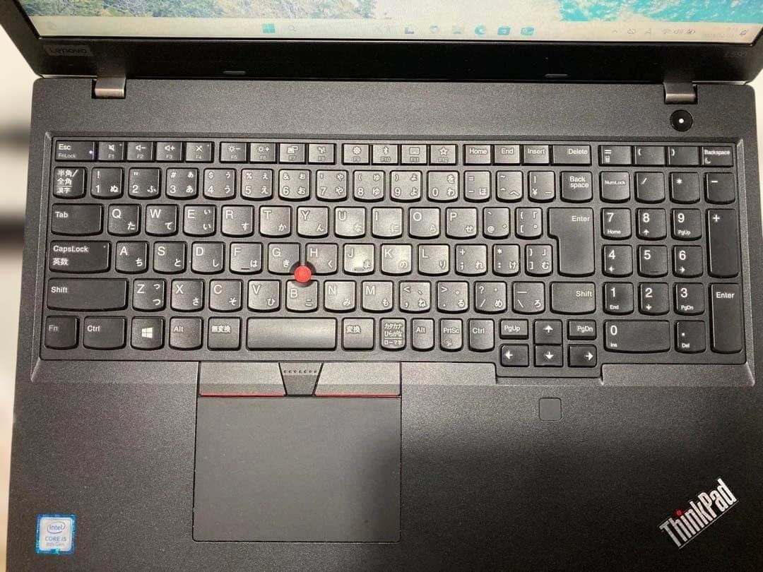 ThinkPad L580　Core i5 8265U　SSD Win11