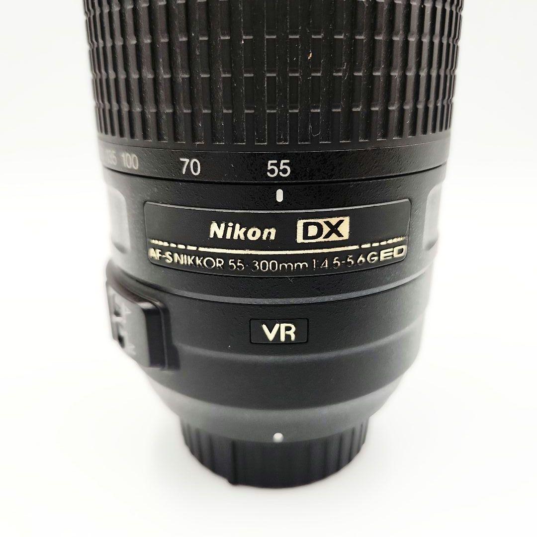 Nikon AF-S DX 55-300mm VR ズームレンズ 【撮影写真付】
