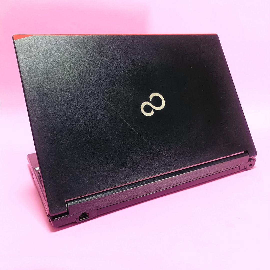 高性能7世代✨高速SSD128✨メモリ8GB✨黒ノートパソコン✨社会人学生