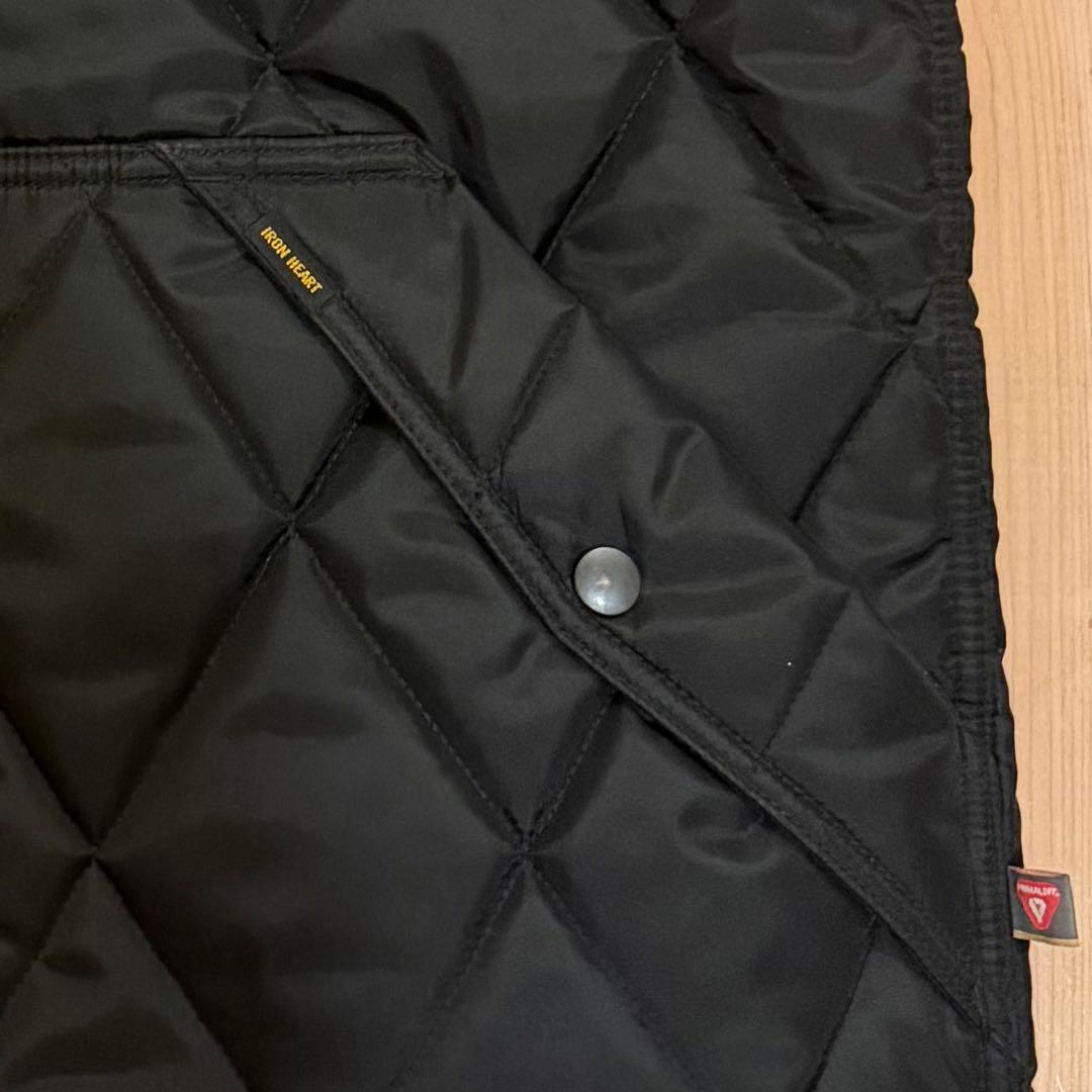 IRON HEART/アイアンハートベスト/プリマロフトキルティングベスト　XL