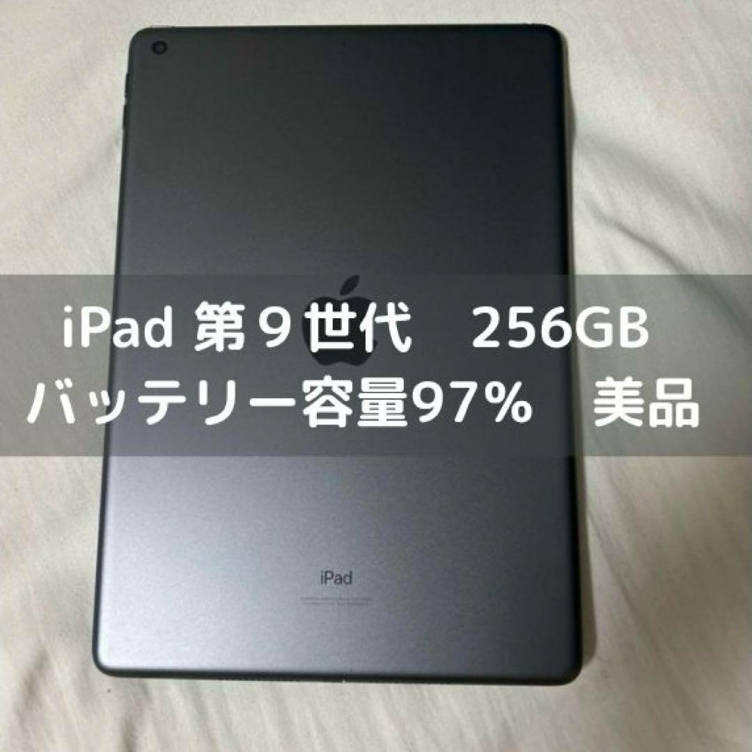 Apple iPad 第9世代　wifiモデル　256GB スペースグレー 本体