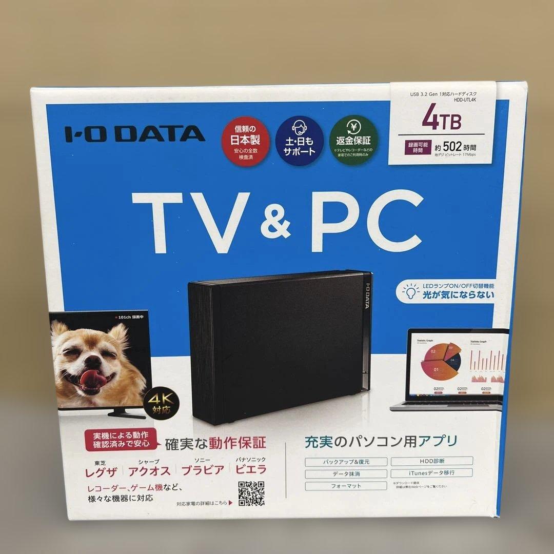 601254 アイ・オー・データ HDD-UTL4K 4TB