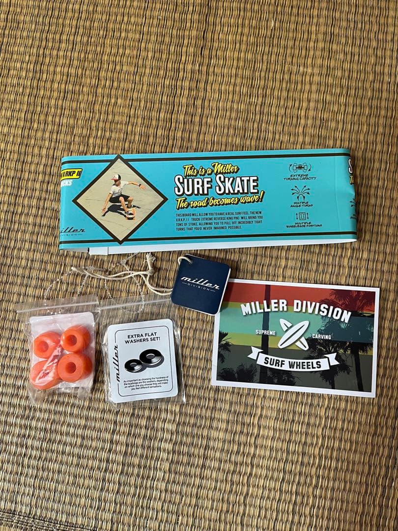 MILLER DIVISIONサーフスケートボードkIRRA31.5