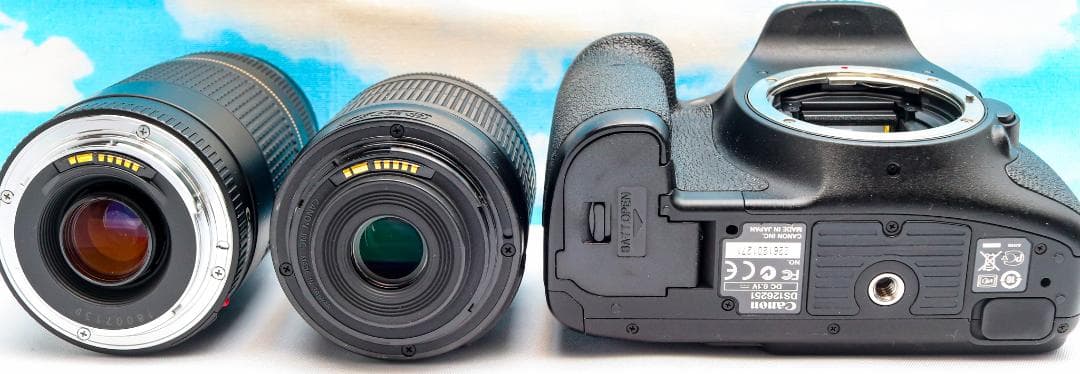 キャノン Canon EOS 7D ⭐️ダブルレンズ⭐️スマホ転送⭐️高速連射
