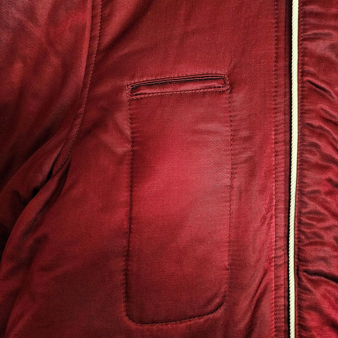 【未使用】ブラックミーンズ サテン パディングジャケット ベトジャン スカジャン