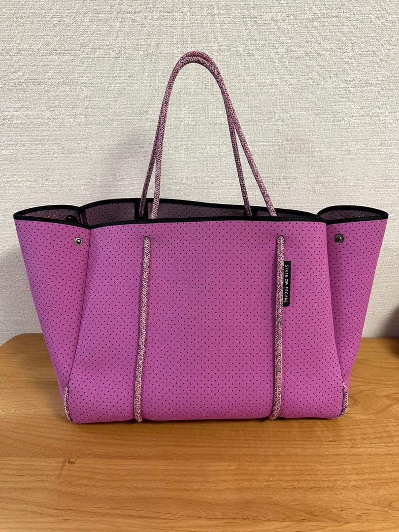 ステートオブエスケープ エスケープ トート ロンハーマン ピンク マザーズバッグ