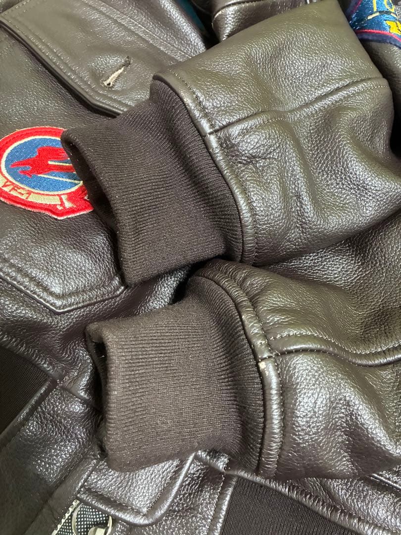 トップガン レザージャケット Bo Mike Ronny M