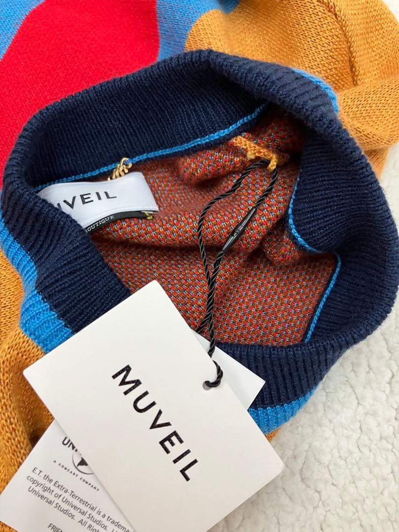 【新品・タグ付き】ミュベール　MUVEIL E.Tコラボ　セーター