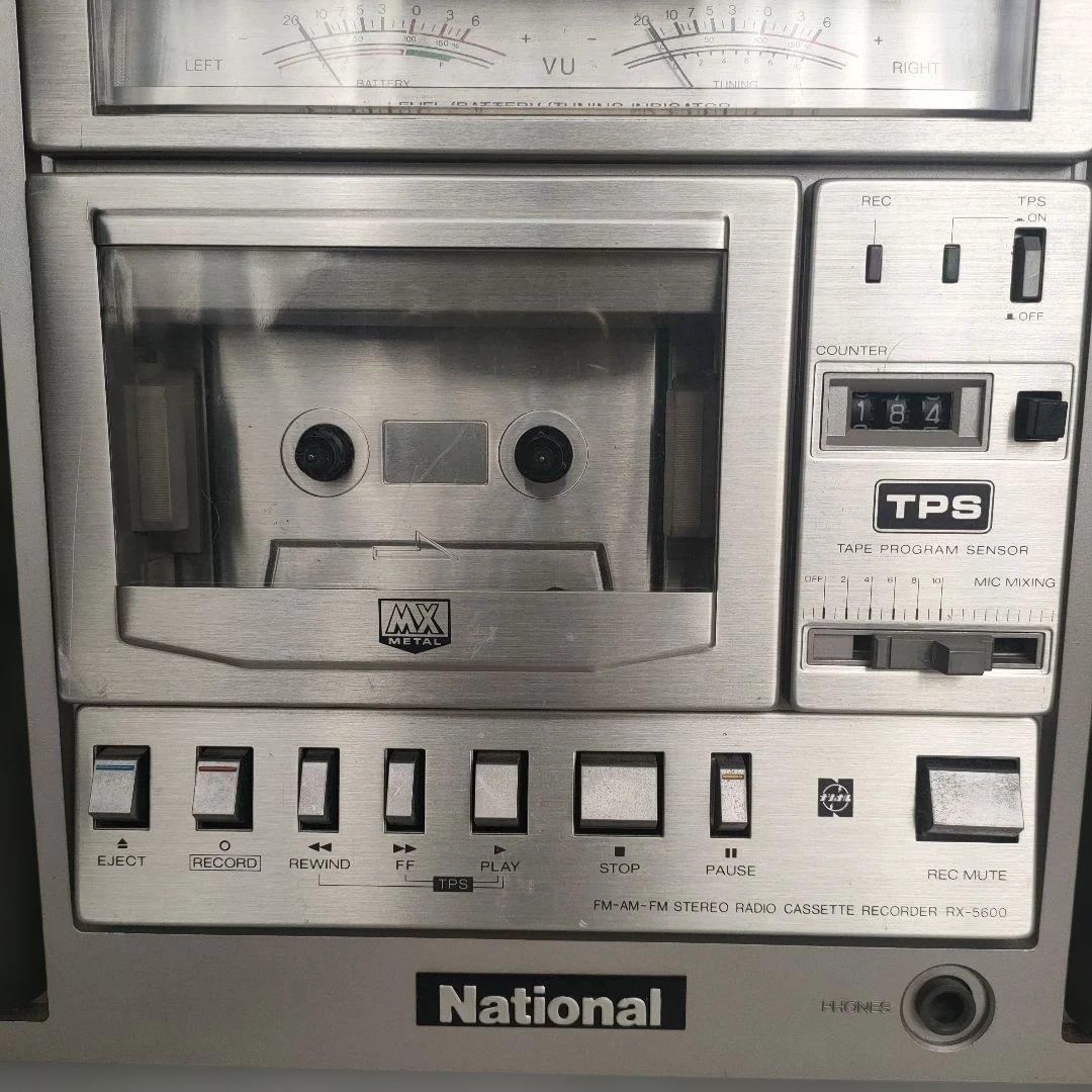 ラジカセ National RX-5600 レトロ