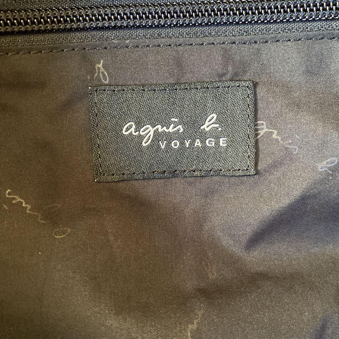 agnes b. VOYAGE ボストンバッグ 2wayナイロン 黒