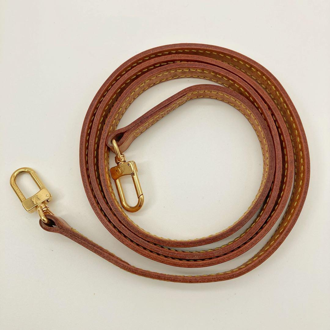 ルイヴィトン ショルダーストラップ ベルト 肩紐 ヌメ革 レザー 紐 バッグ