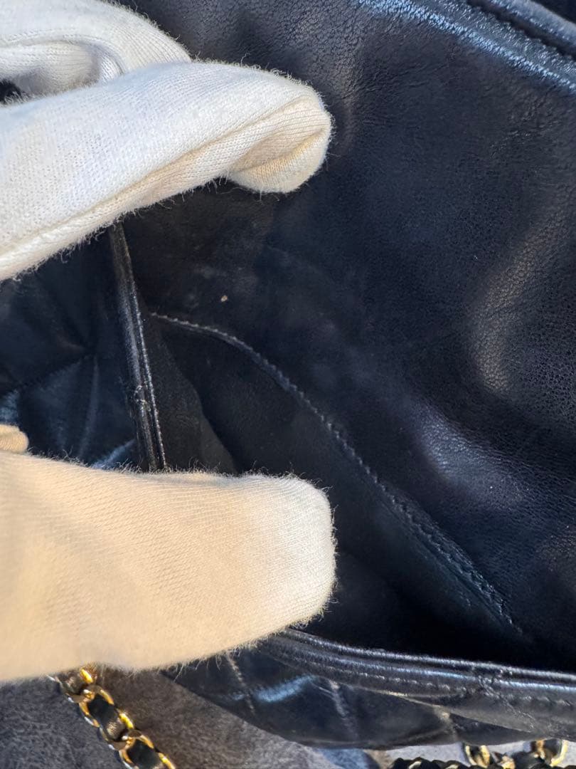 シャネル CHANEL マトラッセ チェーントートバッグ ココマークチャーム