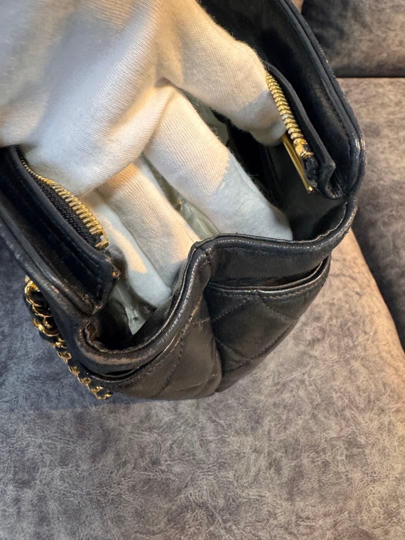 シャネル CHANEL マトラッセ チェーントートバッグ ココマークチャーム