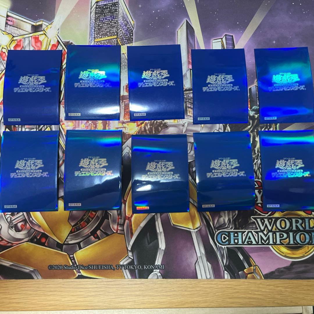 最終値下げ　遊戯王　スリーブ　初期　青　メタリックブルー　70枚