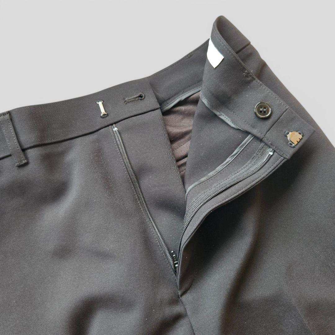 アンタイトル 洗える♪ 高年式 現行 セットアップ パンツスーツ ノーラペル 黒