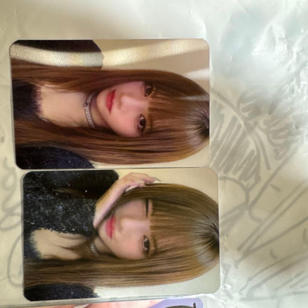 HU XIU　포카 4장 세트