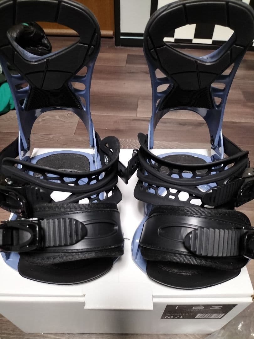 Fez スノーボード ビンディング ブルー M/L 美品