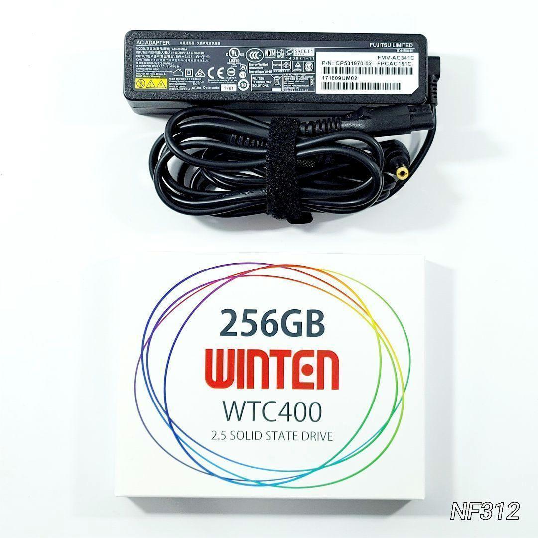 【お買得❗】富士通初心者向ノートパソコン❗高速SSD＋HDD カメラ DVD搭載