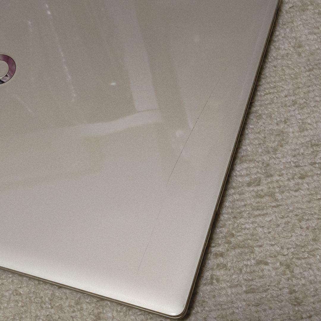 【お買得❗】富士通初心者向ノートパソコン❗高速SSD＋HDD カメラ DVD搭載