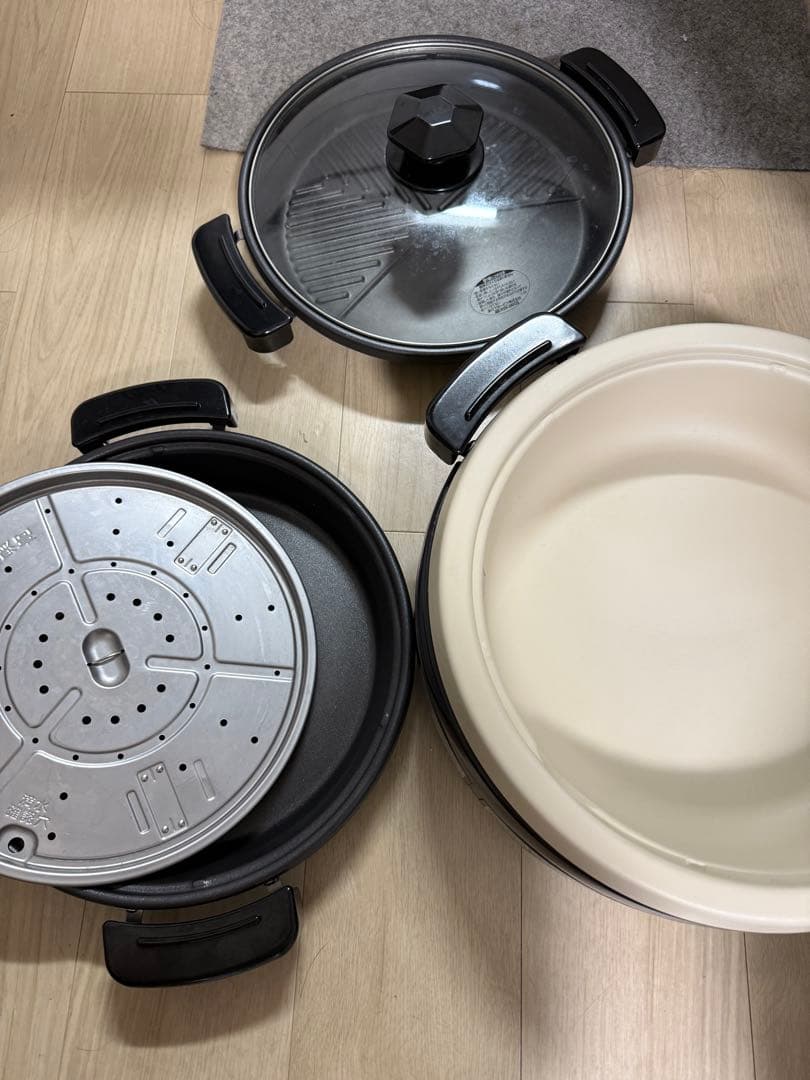 象印 EP-PB30 グリル鍋 黒