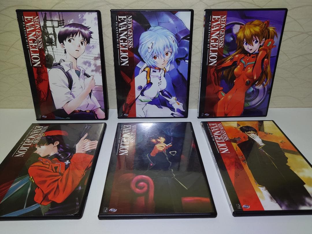 エヴァンゲリオン プラチナムコンプリート DVDBOX（6枚組） 北米版