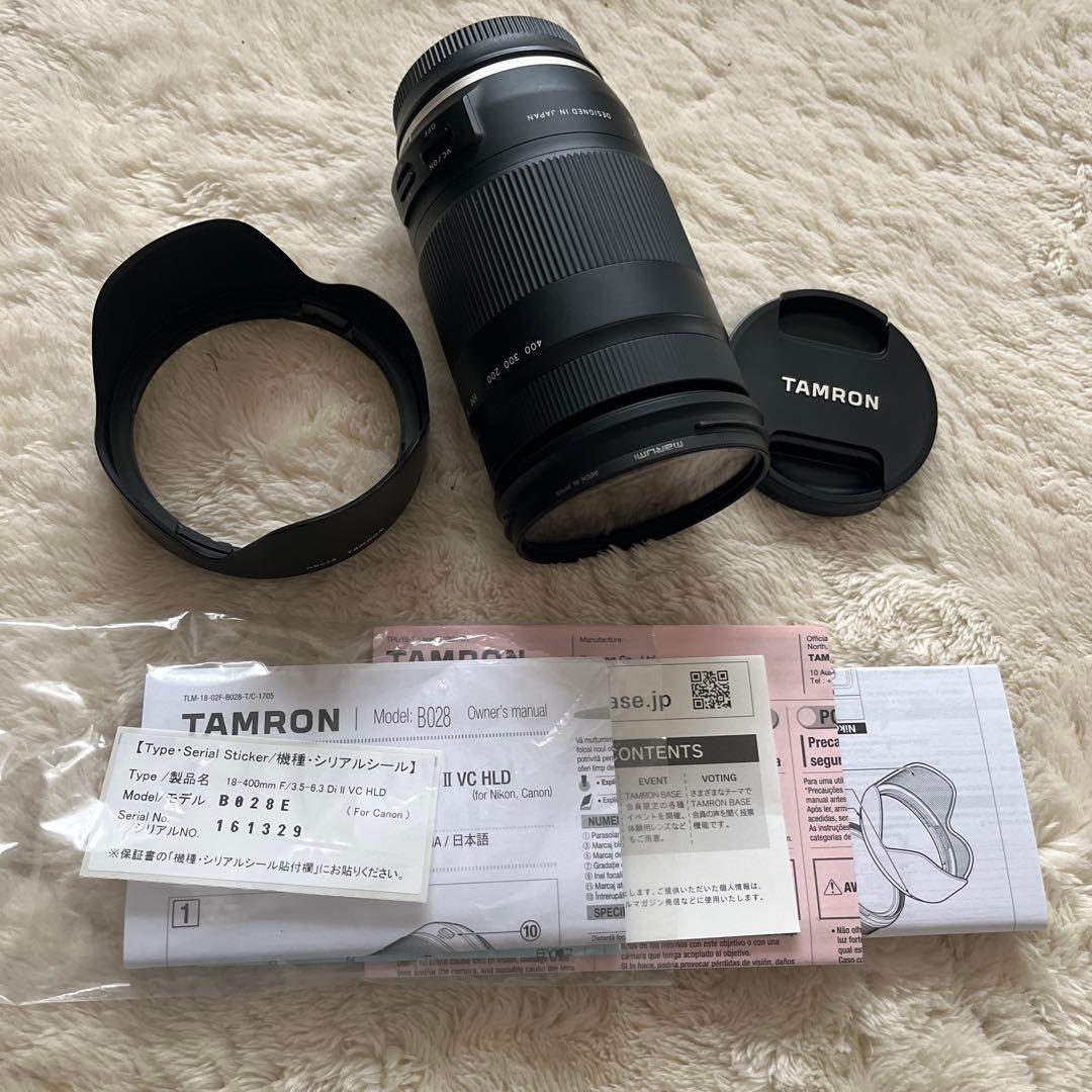 タムロン18-400 Canon TAMRON