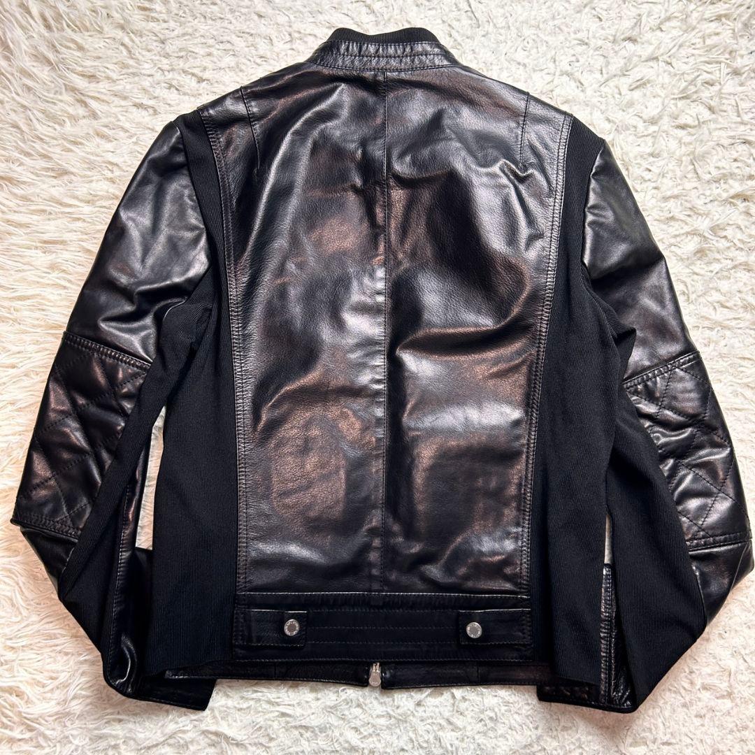 【未使用級】ニールバレット 馬革 レザー ジャケット ブラック キルティング