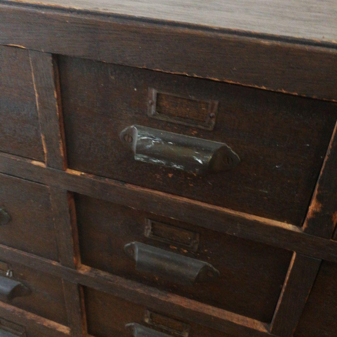 薬箪笥　レトロな年代物