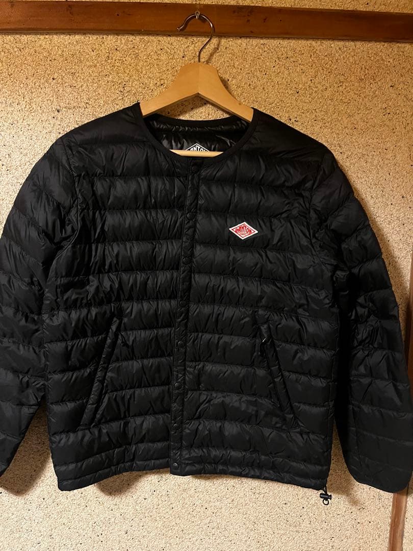 Danton クルーネック インナーダウン ジャケット/ 38