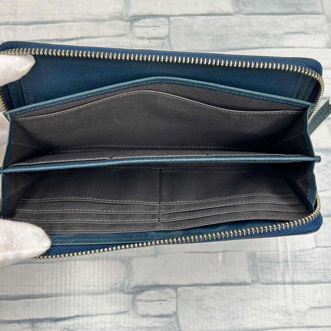 うま　43 美品　PORTER ポーター 長財布 ラウンドファスナー