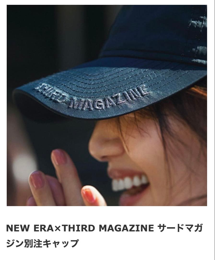 NEW ERA×THIRD MAGAZINE サードマガジン別注キャップ