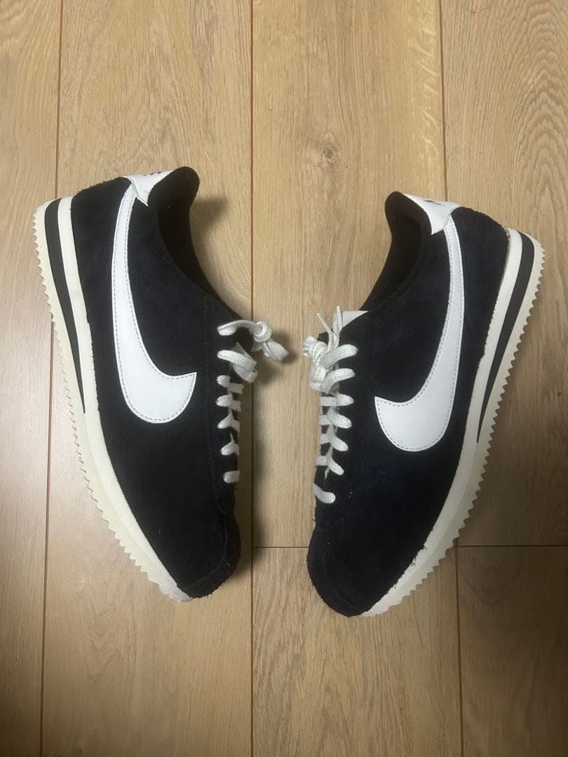 靴 Nike Women's Cortez \"Black/White\"