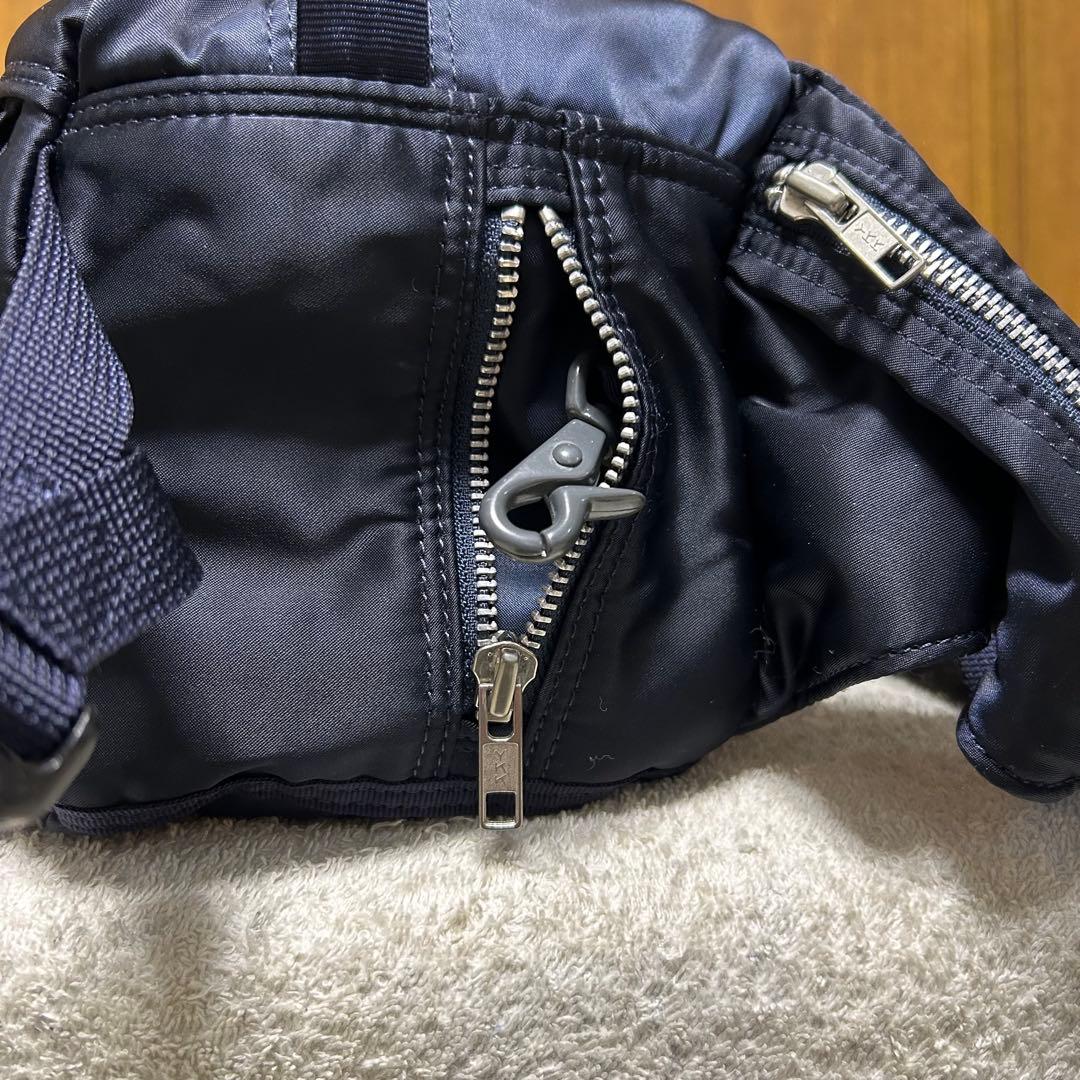 HEAD PORTER タンカー ウエストバッグ ネイビー ウエストポーチ