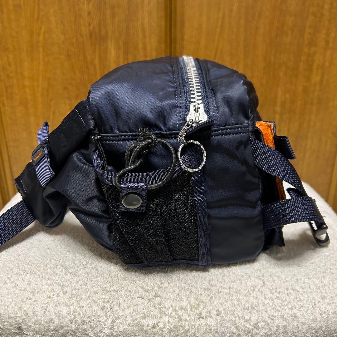 HEAD PORTER タンカー ウエストバッグ ネイビー ウエストポーチ