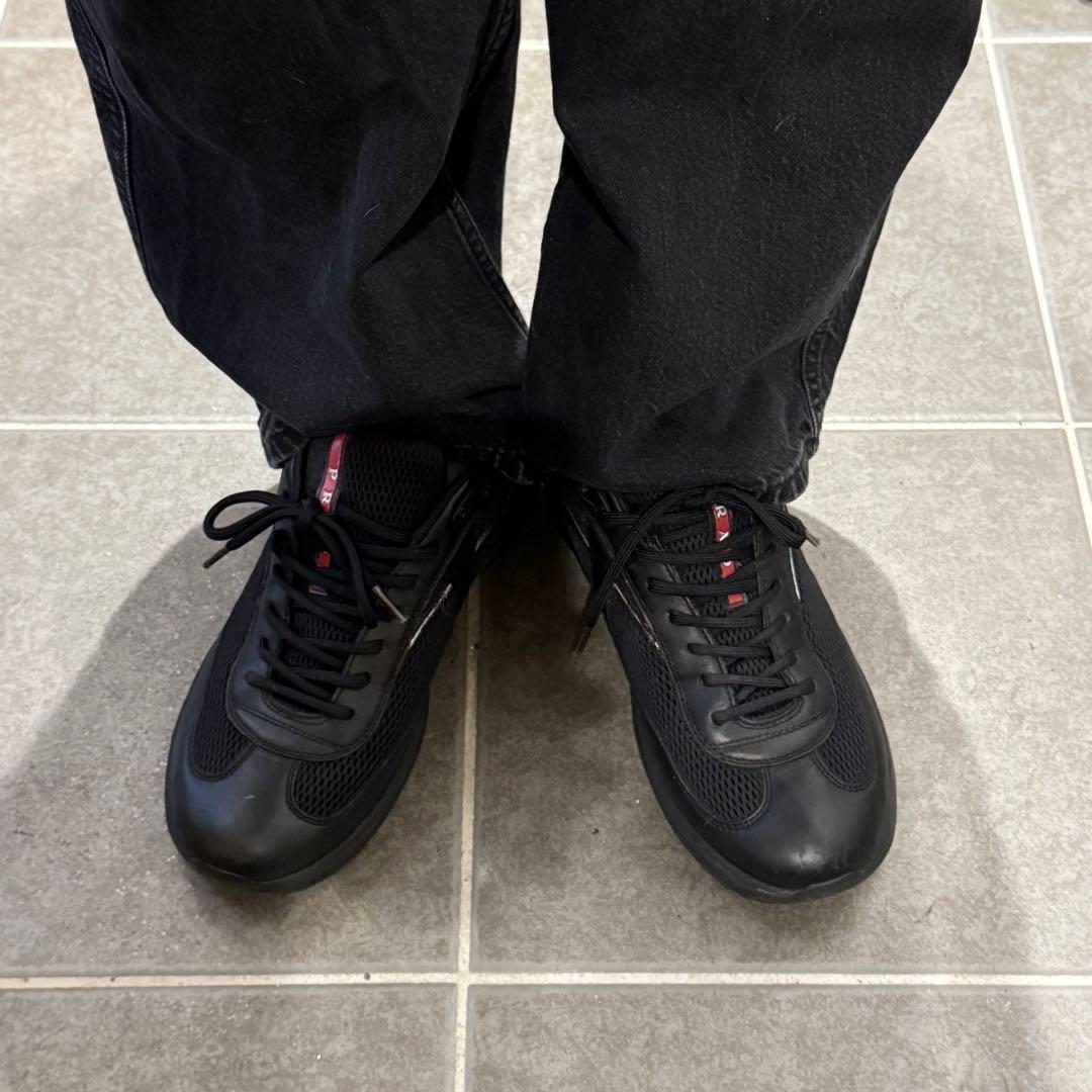 【PRADA SPORT】america's cup スニーカー 27.0