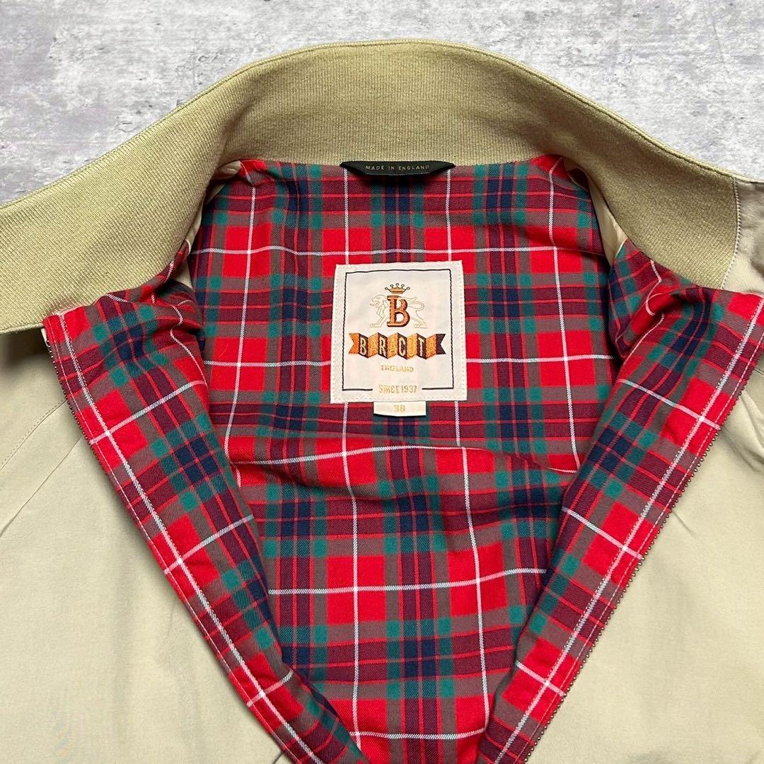 極美品 BARACUTA バラクータ G9ハリントンジャケット ベージュ M