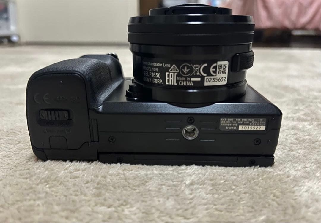 ソニー ミラーレス一眼 α6100 ダブルズームレンズキット ブラック