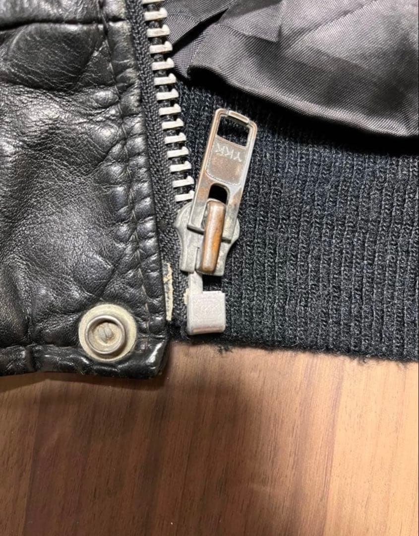 限定値下げショット　A2 レザージャケット　46 黒　ブラック　フライトジャケッ