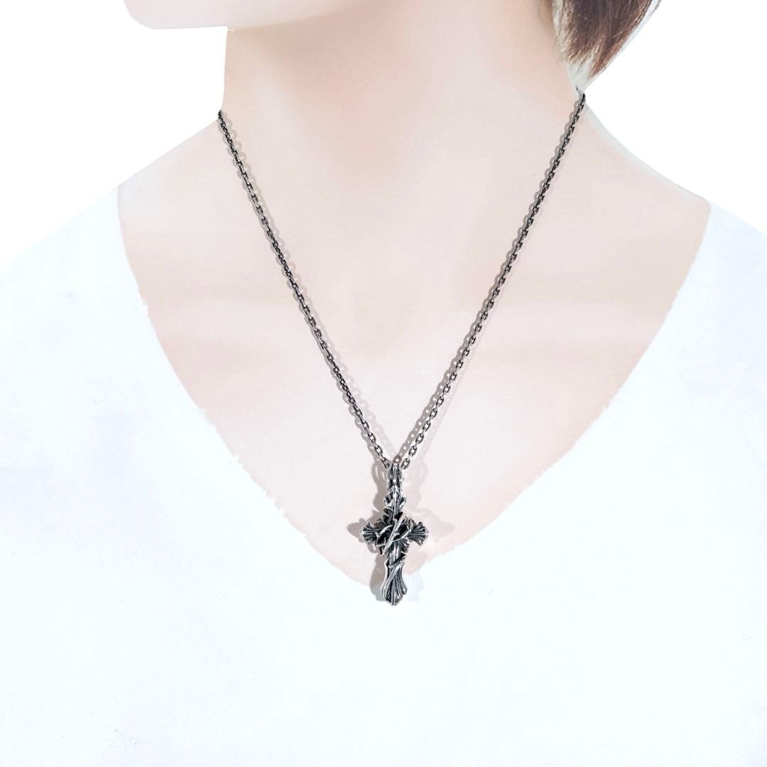 エムズコレクション シルバー クロス Bramble Cross ネックレス