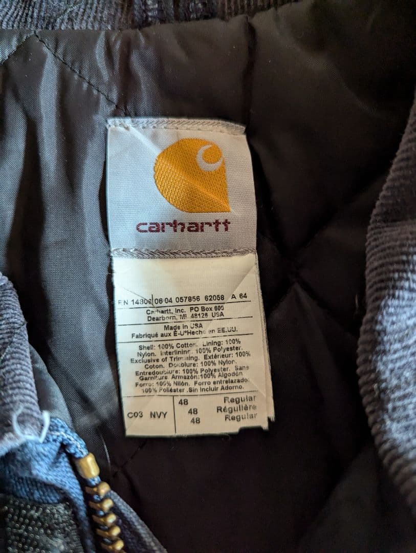 カーハート　トラディショナル コート　USA製 48