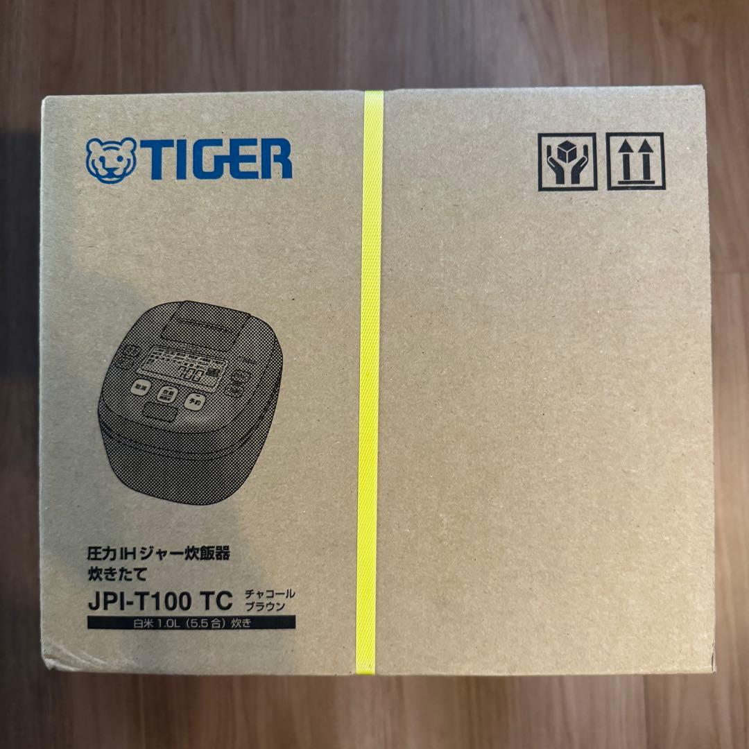 TIGER 圧力IHジャー炊飯器 5.5合炊き JPI-T100 TC