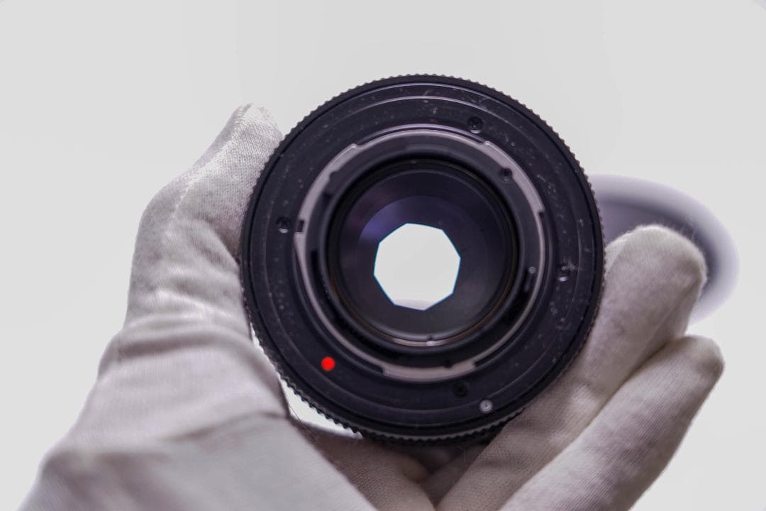 CONTAX　プラナー85mmF1.4　レンズに傷あり
