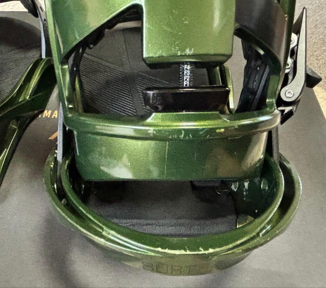 最終値下げ‼️バートンMISSION ビンディング Mサイズ オリーブグリーン