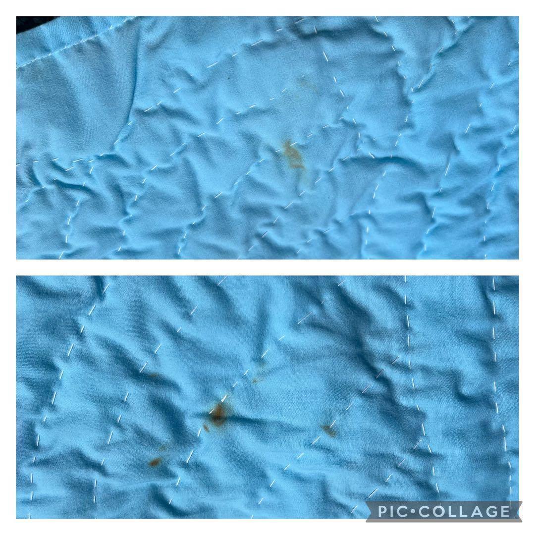 USED USA古着 大判ラグ キルティング パッチワーク vintage