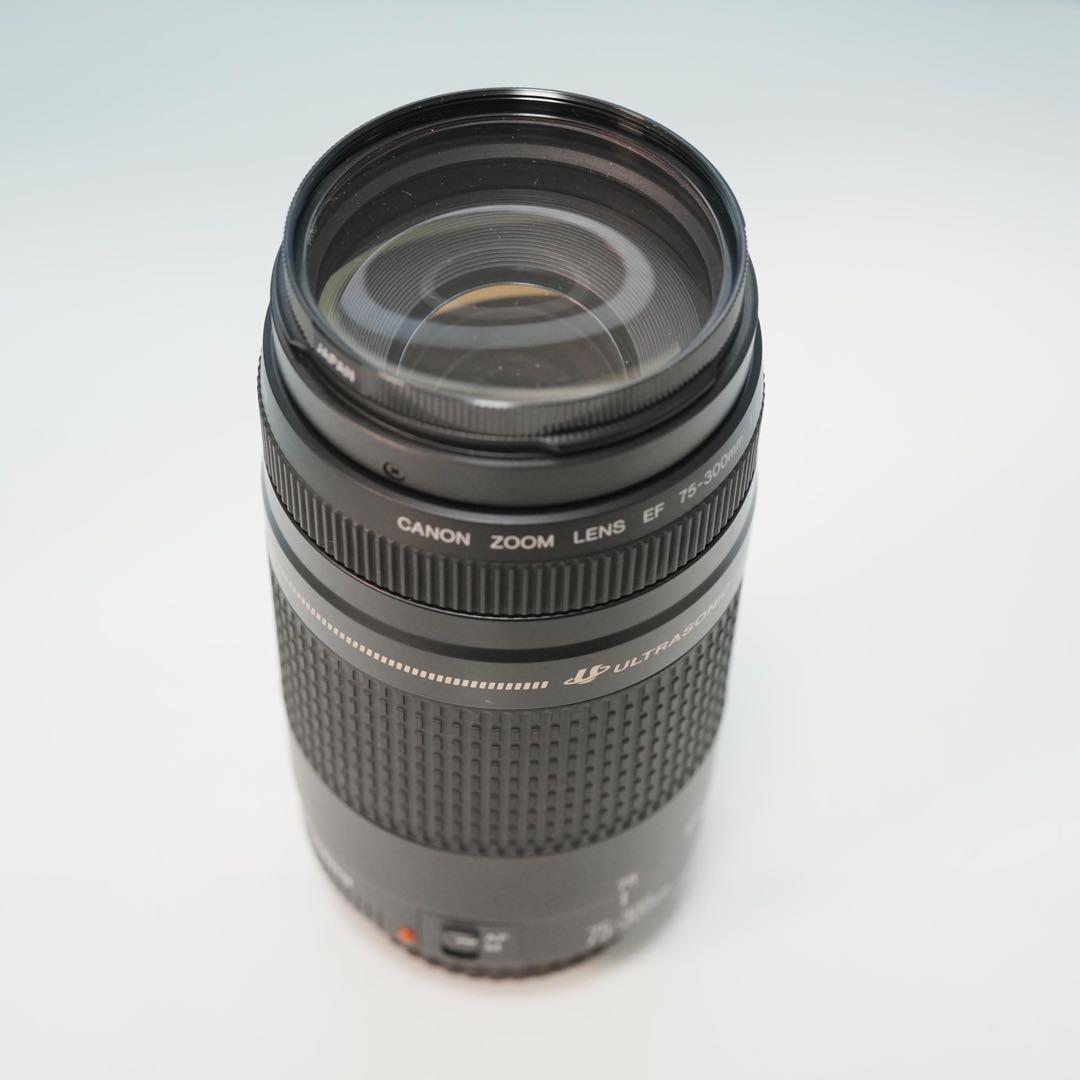 Canon純正 75-300mm 望遠レンズ 美品 a4666