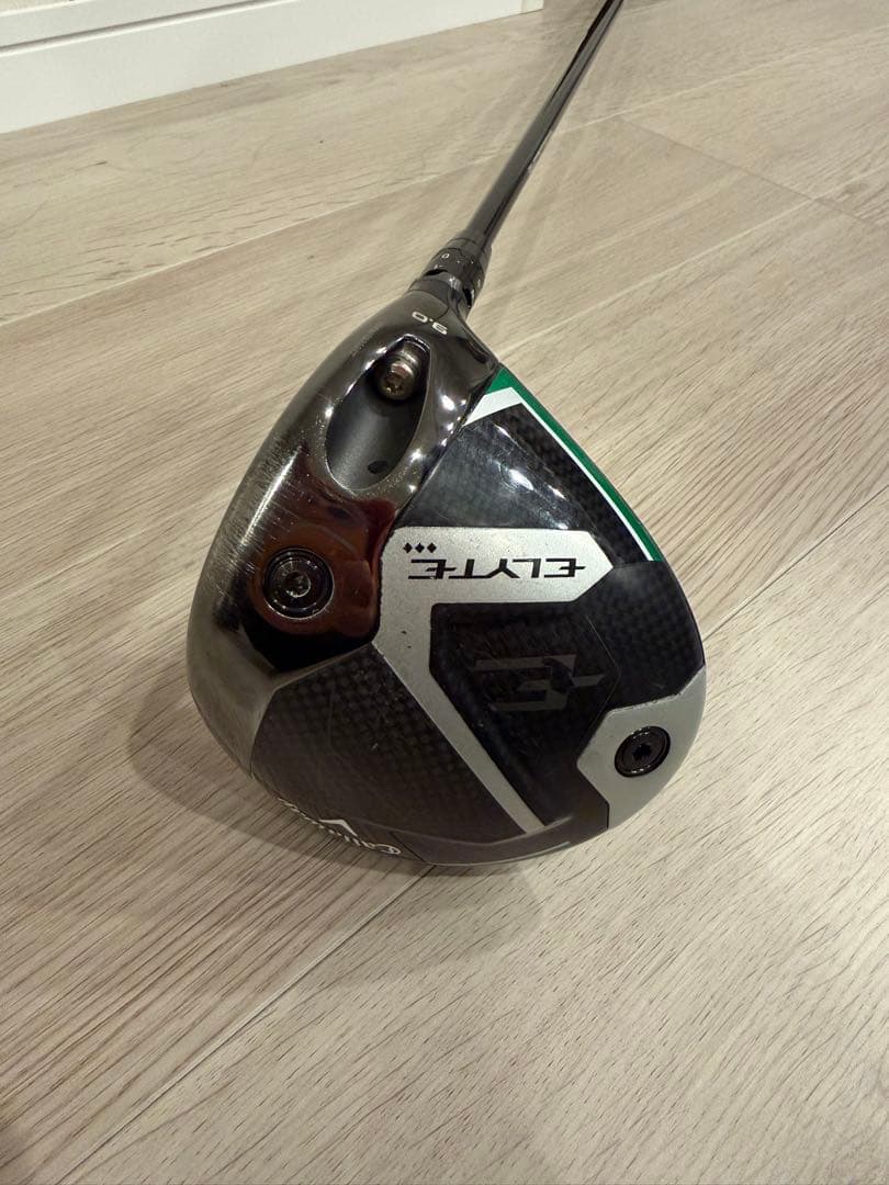 ELYTE トリプルダイヤ　9度 ドライバー ベンタスブラック　6S