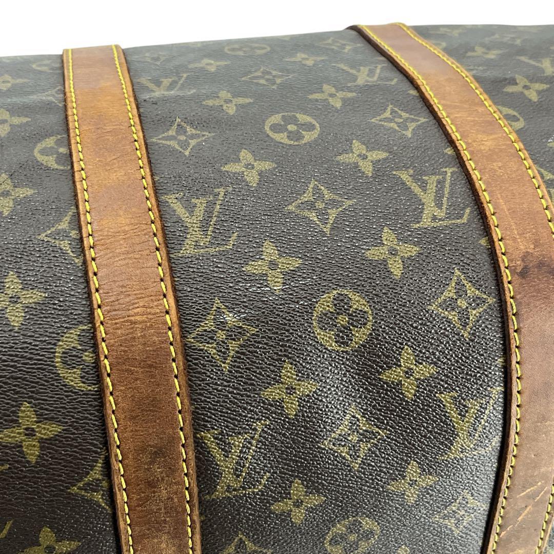 ルイヴィトン　ボストンバッグ　キーポル50 モノグラム　トラベルバッグ　旅行