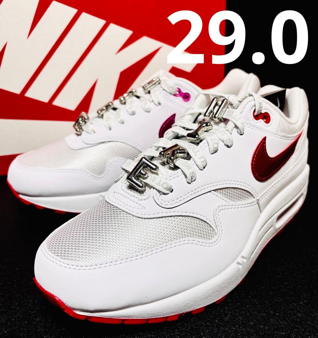 ■新品29.0cm■ナイキ エア マックス1 プレミアム ホワイト/レッド