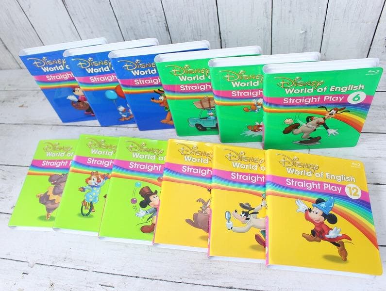 21年購入 DWE ブルーレイ ストレートプレイ ディズニー英語システム